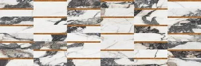 Плитка Opoczno Crystalline Inserto Glossy 25x75, Фото