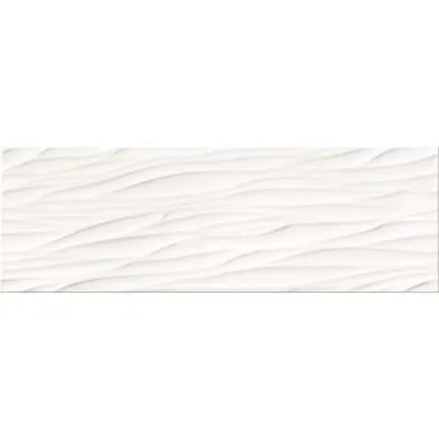 Плитка Opoczno Structur Pattern Wave White, Фото