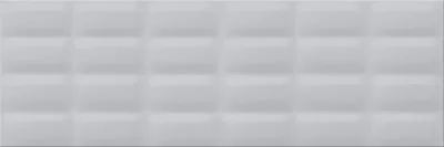 Плитка Opoczno WHITE MAGIC GLOSSY GREY PILLOW STRUCTURE 25X75, Фото