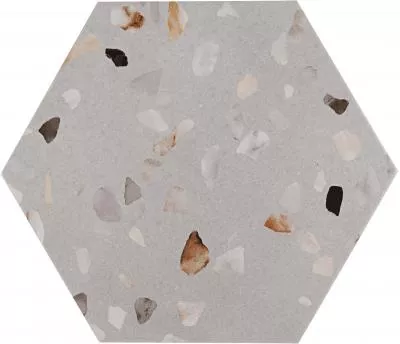 Плитка Pamesa Ceramica 25, 8x29 Hexagon Doria Greige, Фото