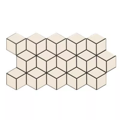Плитка REALONDA RHOMBUS SNOW 51x26, Фото