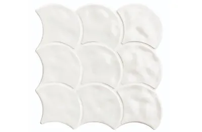 Плитка Realonda Scale Gloss White, Фото