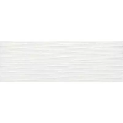 Плитка Porcelanite Dos 9523 Trent Blanco Relieve Pyramid RECT 30x90, Фото