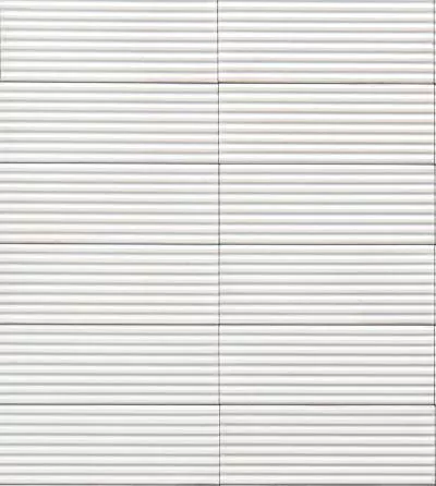 Плитка Marazzi RICE BIANCO STRUTTURA PLEAT LUX 8x20, Фото