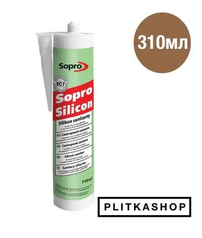 Санитарная силиконовая затирка Sopro Silicon 065 310мл, Фото