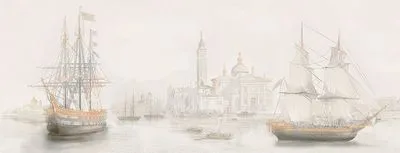 Декор Intercerama Selena сірий (Д114071-1), Фото