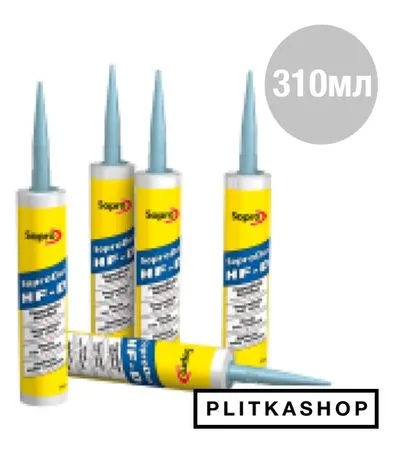 Силиконовая затирка для широких швов SoproDur HF-D 817 310мл, Фото