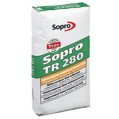 Середньошаровий клейовий розчин Sopro TR 280/25 25кг, Фото