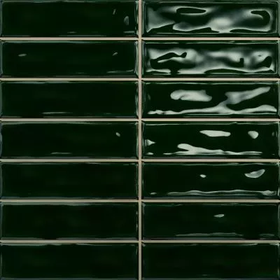 Плитка CERAMICA DESEO STICKS GREEN INTENSE 20x20, Фото