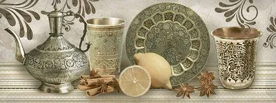 Декор Intercerama TODOR бежевий 3 (Д124021-3), Фото