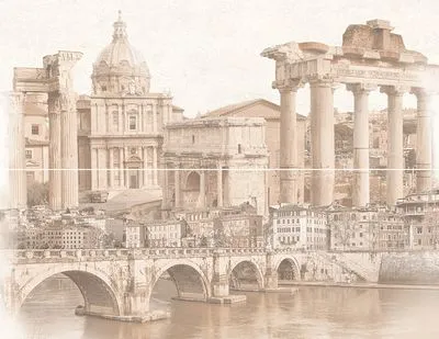 Панно Intercerama Treviso сірий (П119071), Фото