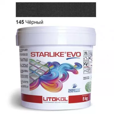 Затирка эпоксидная для швов Litokol STARLIKE EVO 5 кг 145, Фото