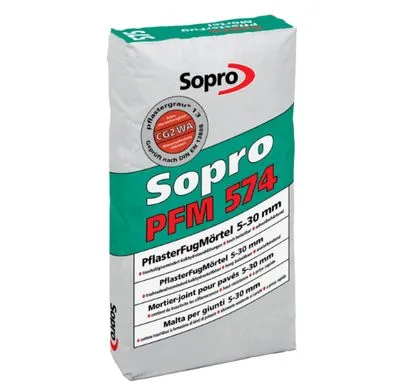Затирочный раствор для брусчатки Sopro PFM 574/25 25кг, Фото